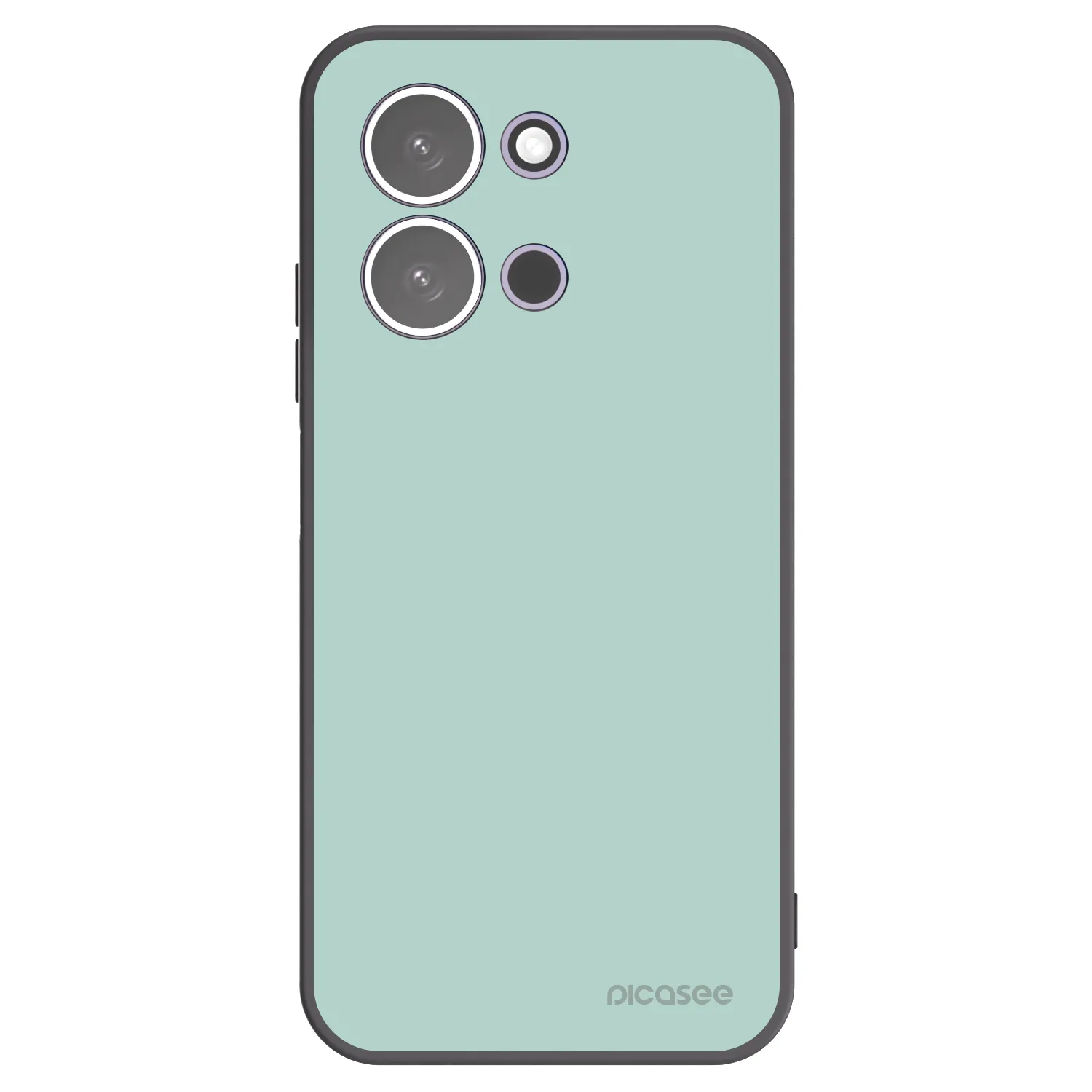 Picasee crna silikonska maskica za Xiaomi Redmi 15C 5G - Pastel Charm