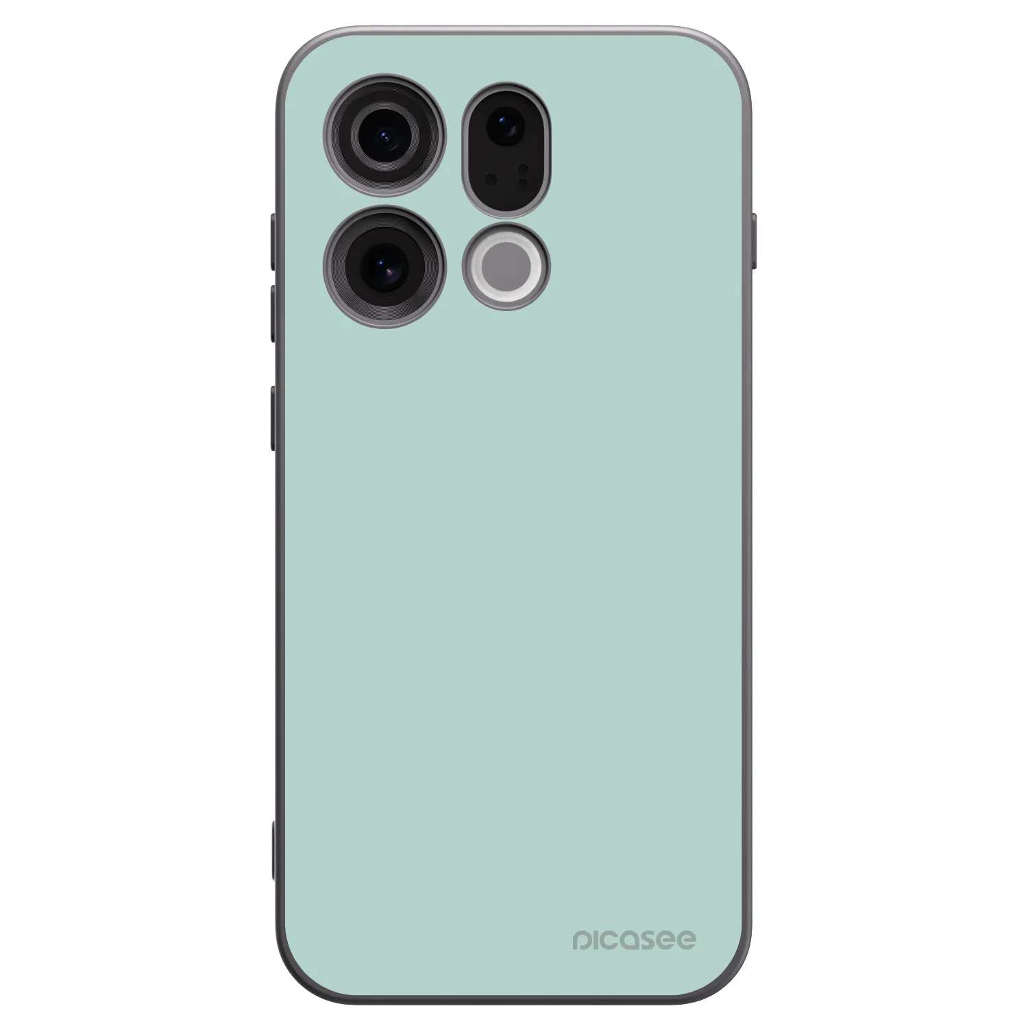 Picasee crna silikonska maskica za OPPO Find X9 - Pastel Charm