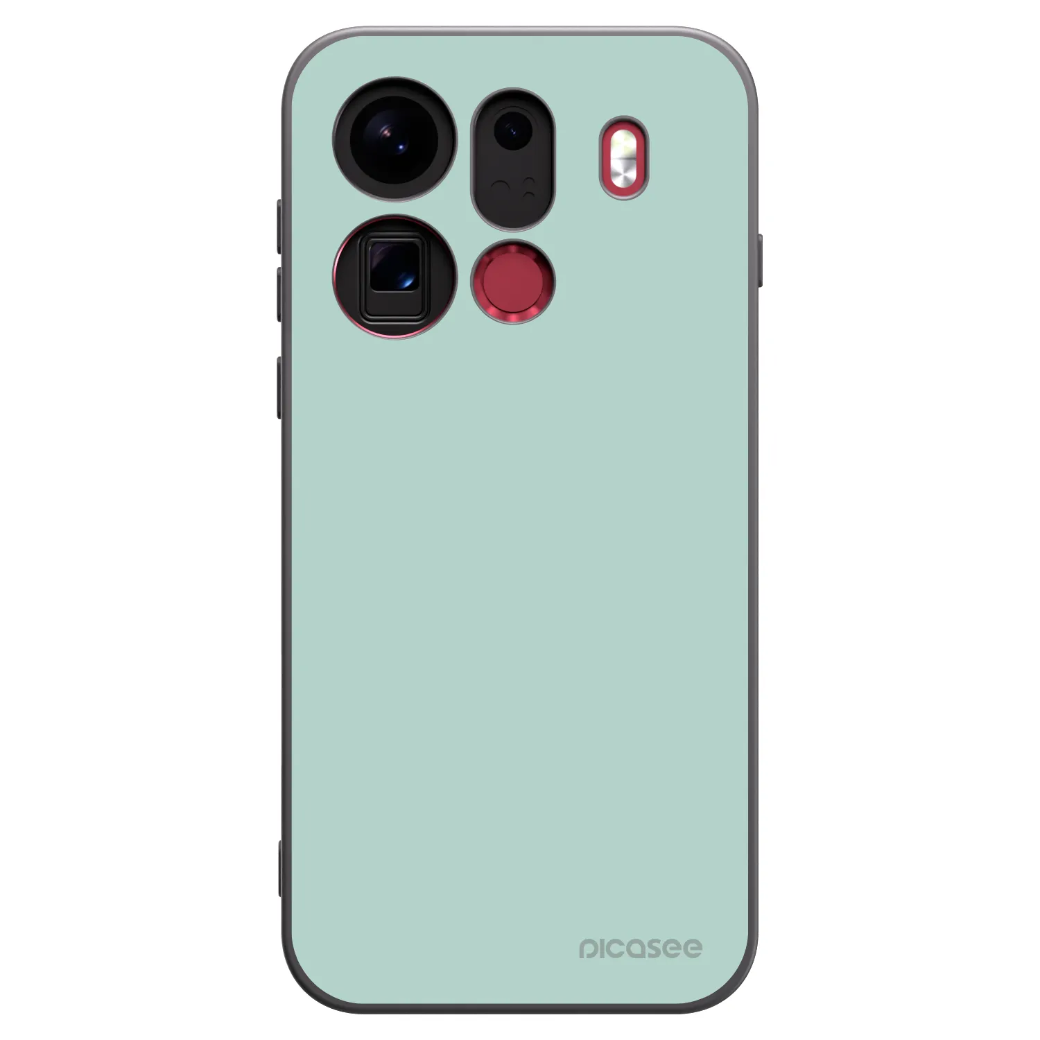 Picasee crna silikonska maskica za OPPO Find X9 Pro - Pastel Charm