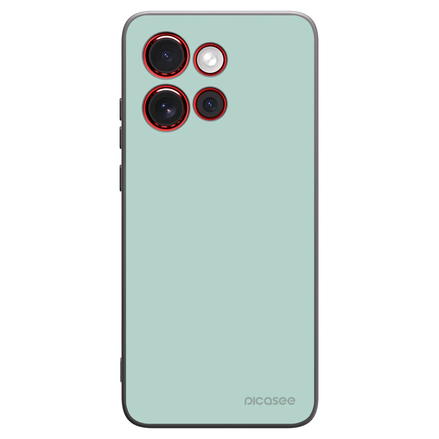 Picasee crna silikonska maskica za Motorola Edge 60 Neo 5G - Pastel Charm