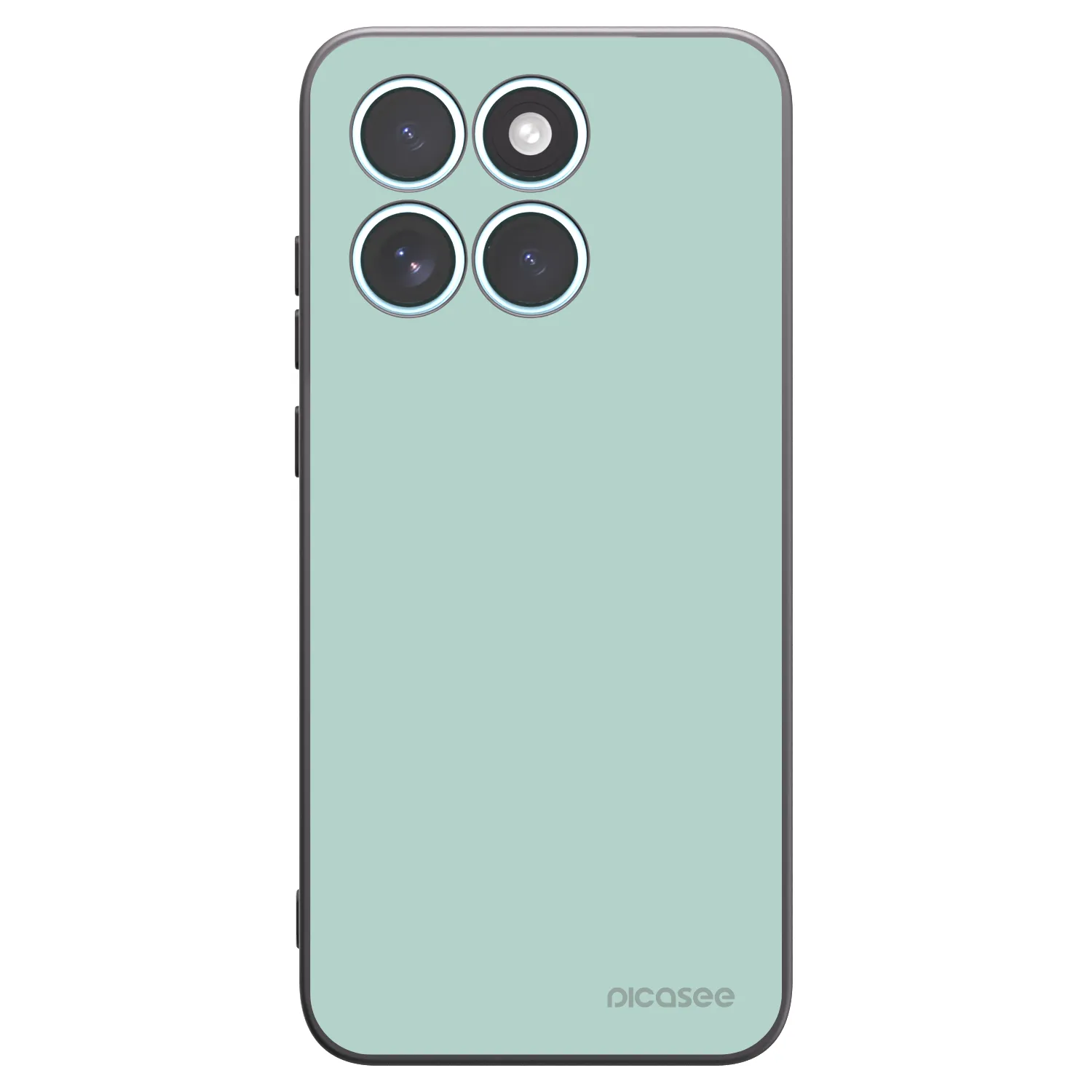 Picasee crna silikonska maskica za Motorola Edge 70 Fusion - Pastel Charm