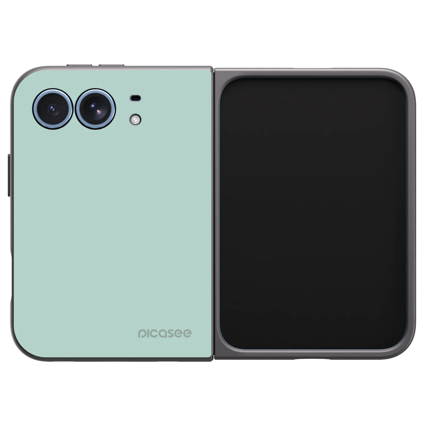 Picasee crna silikonska maskica za Apple iPhone Ultra - Pastel Charm