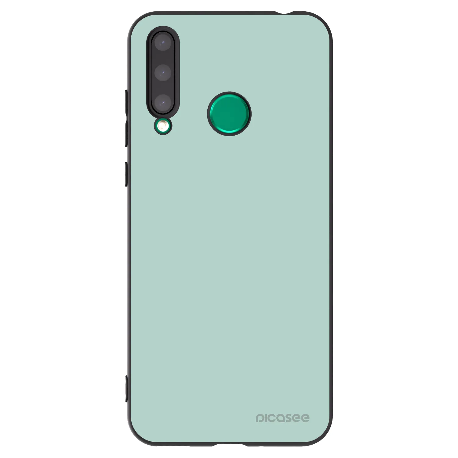 Picasee crna silikonska maskica za Honor 20 Lite - Pastel Charm