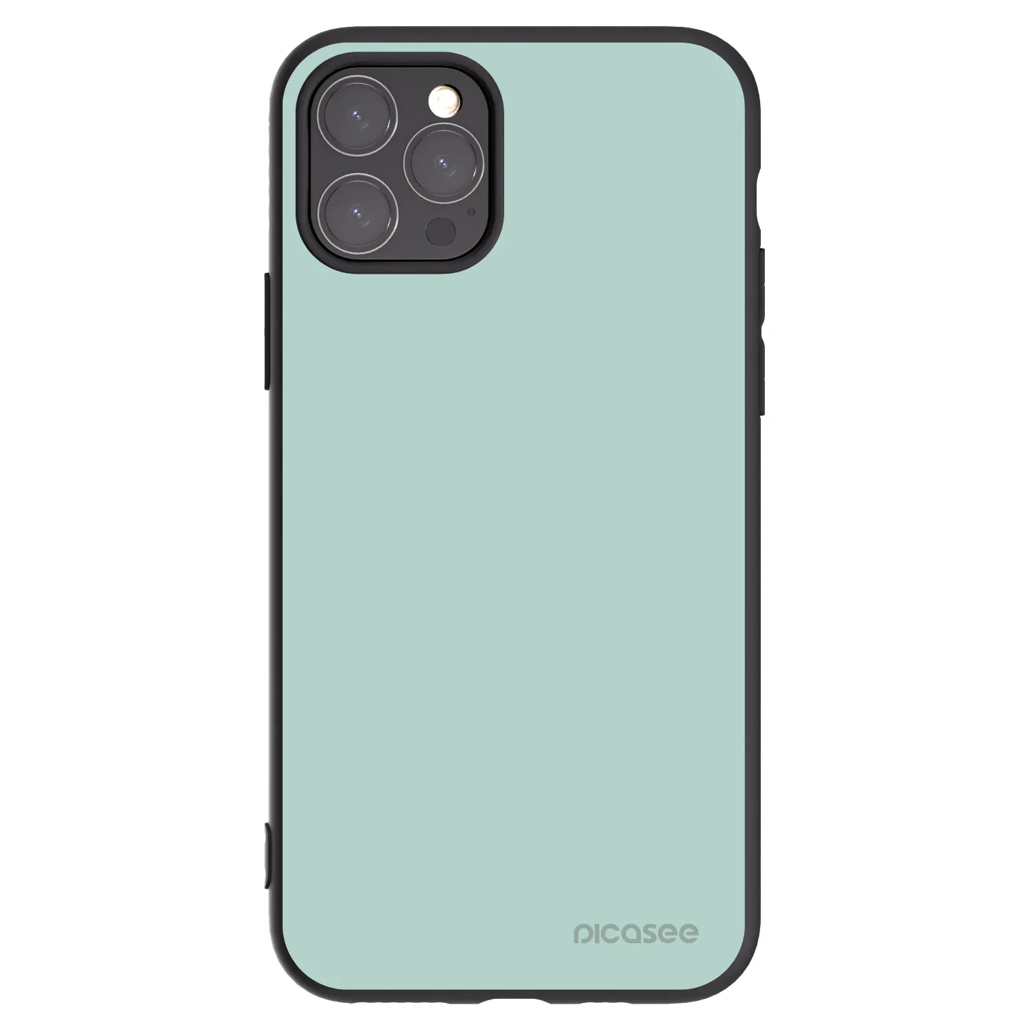 Picasee crna silikonska maskica za Apple iPhone 11 Pro - Pastel Charm