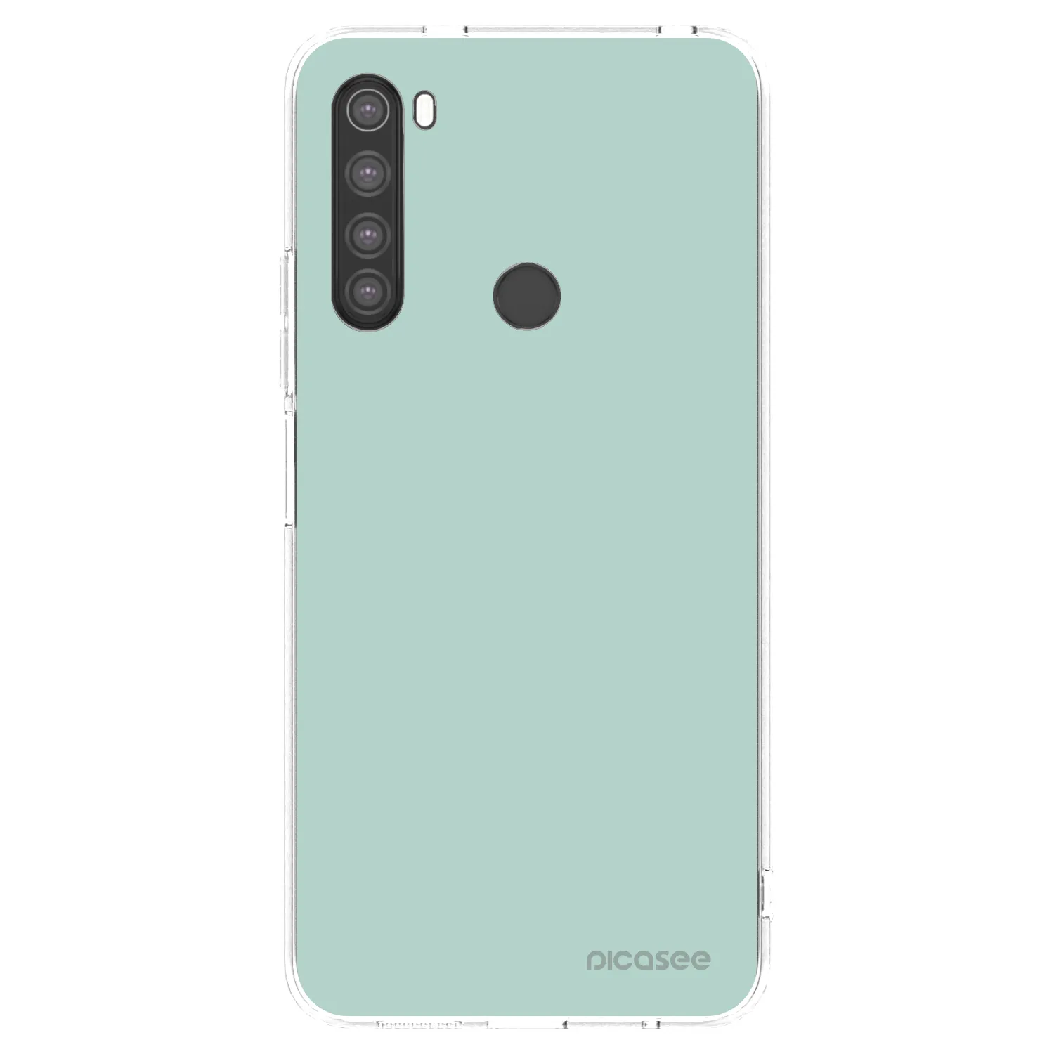 Picasee silikonska prozirna maskica za Xiaomi Redmi Note 8 - Pastel Charm