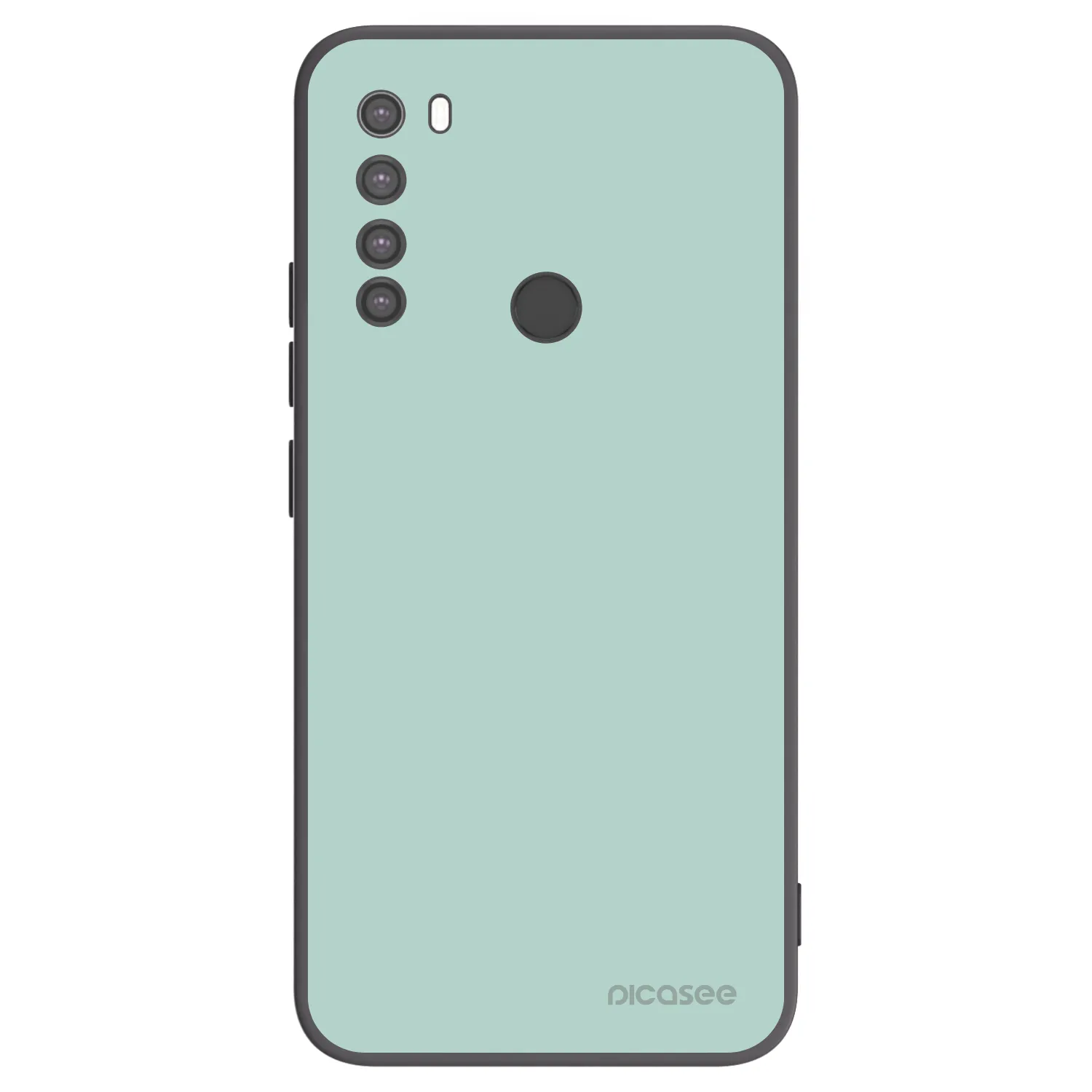 Picasee crna silikonska maskica za Xiaomi Redmi Note 8 - Pastel Charm
