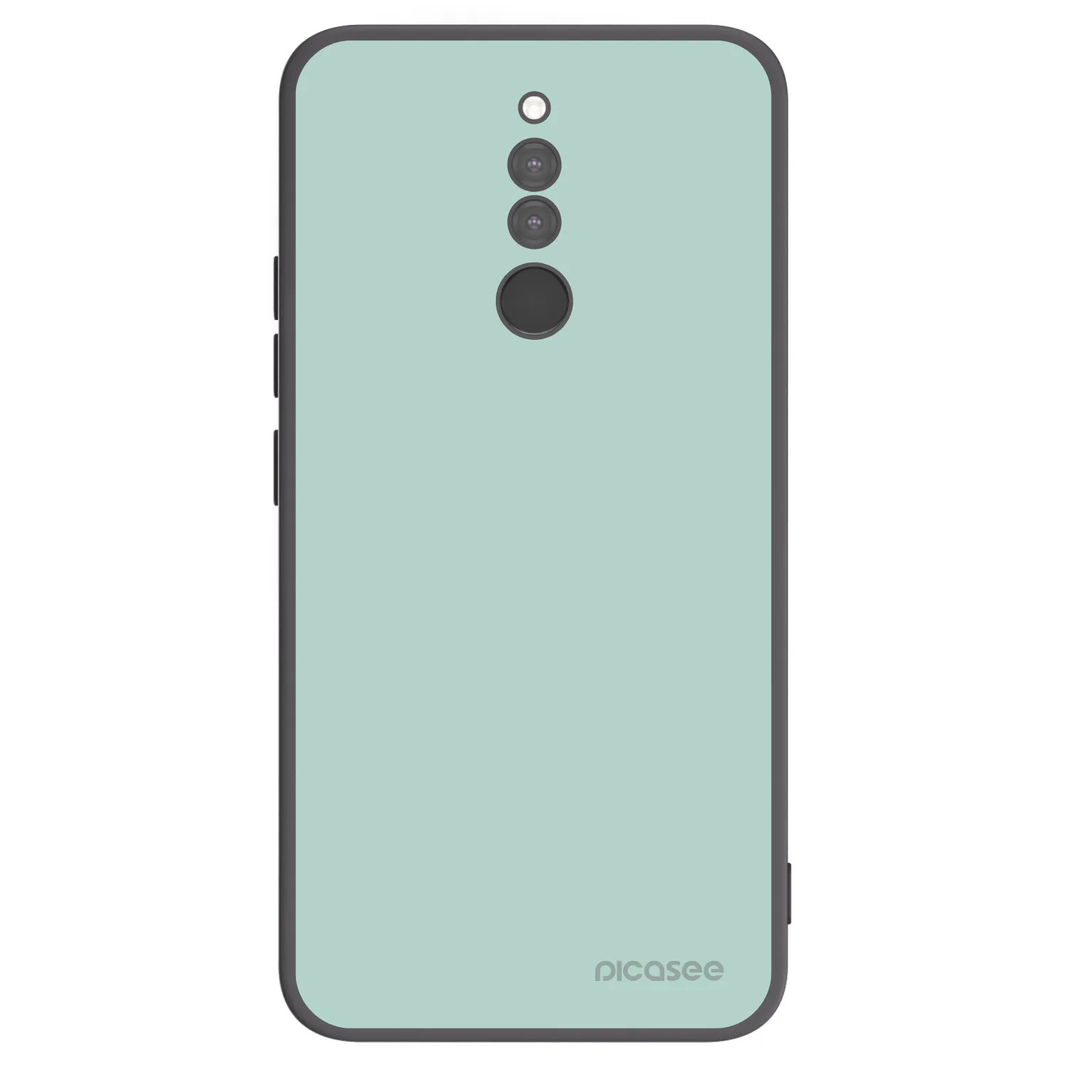 Picasee crna silikonska maskica za Xiaomi Redmi 8 - Pastel Charm
