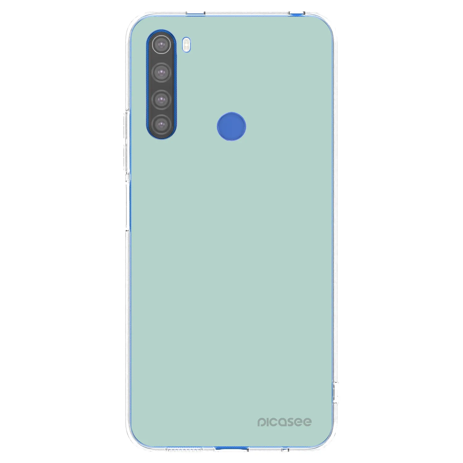 Picasee silikonska prozirna maskica za Xiaomi Redmi Note 8T - Pastel Charm