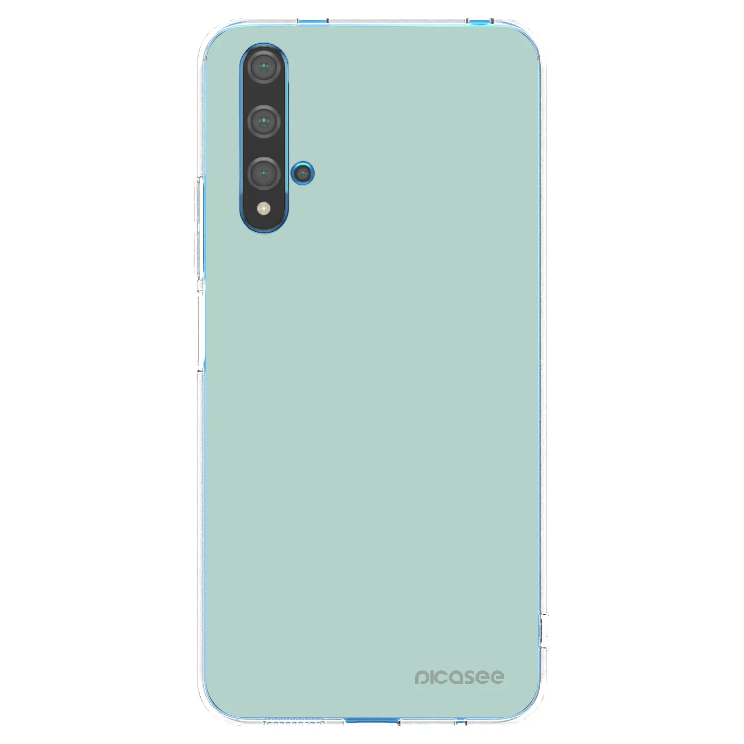 Picasee silikonska prozirna maskica za Huawei Nova 5T - Pastel Charm