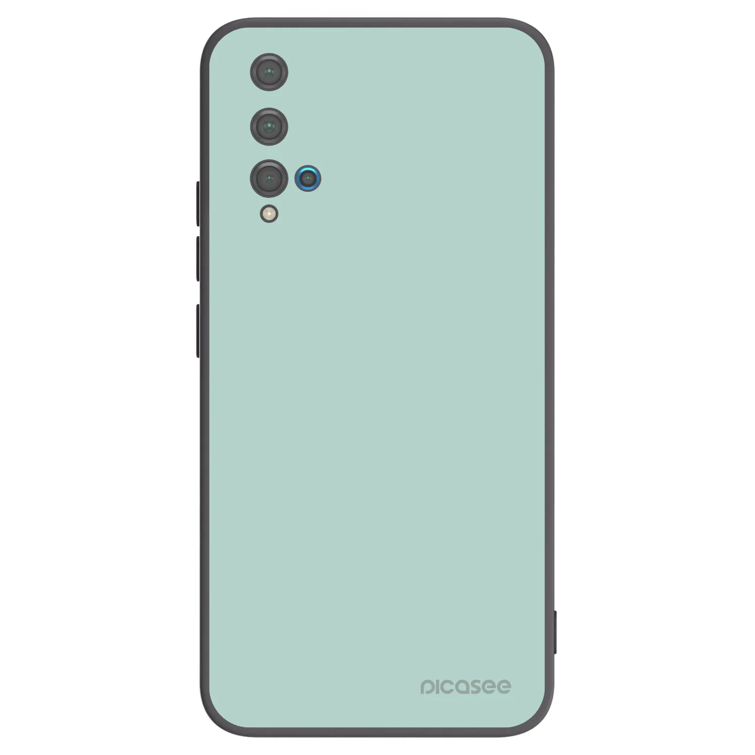 Picasee crna silikonska maskica za Huawei Nova 5T - Pastel Charm
