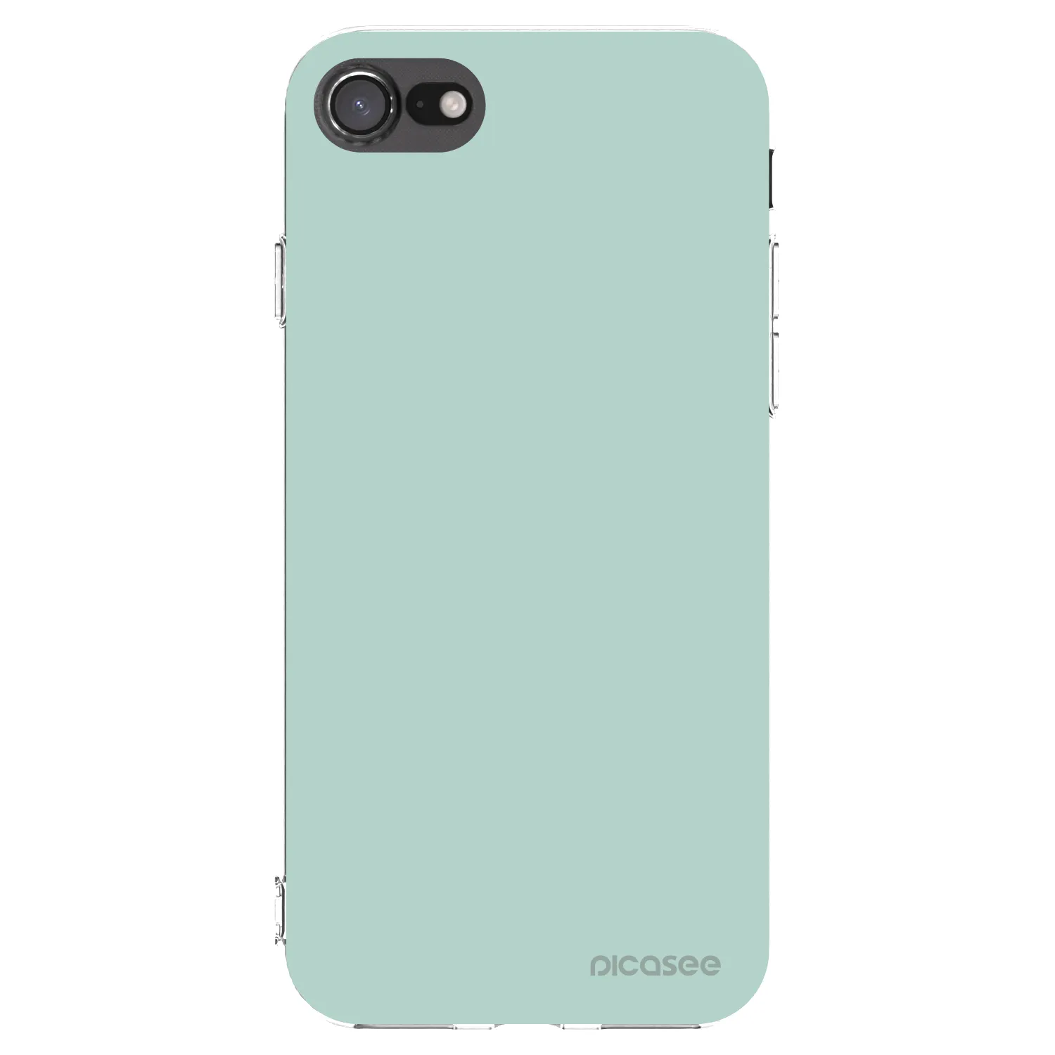 Picasee silikonska prozirna maskica za Apple iPhone SE 2020 - Pastel Charm