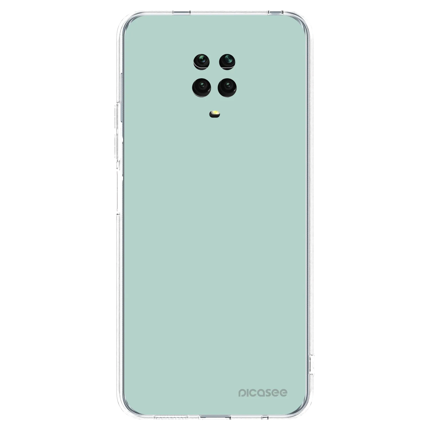 Picasee silikonska prozirna maskica za Xiaomi Redmi Note 9 Pro - Pastel Charm