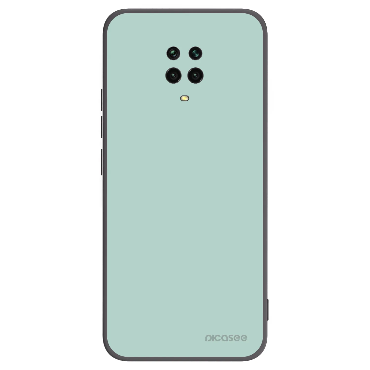 Picasee crna silikonska maskica za Xiaomi Redmi Note 9 Pro - Pastel Charm