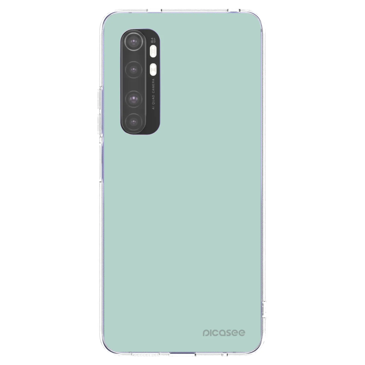 Picasee silikonska prozirna maskica za Xiaomi Mi Note 10 Lite - Pastel Charm