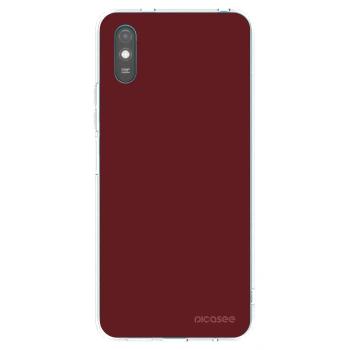 Picasee silikonska prozirna maskica za Xiaomi Redmi 9A - Red Bliss
