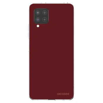 Picasee silikonska prozirna maskica za Samsung Galaxy A42 A426B - Red Bliss
