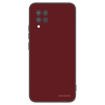 Picasee crna silikonska maskica za Samsung Galaxy A42 A426B - Red Bliss
