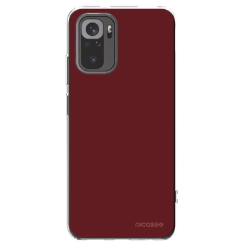 Picasee silikonska prozirna maskica za Xiaomi Redmi Note 10S - Red Bliss