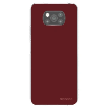 Picasee crna silikonska maskica za Xiaomi Poco X3 Pro - Red Bliss