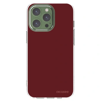 Picasee silikonska prozirna maskica za Apple iPhone 13 Pro - Red Bliss