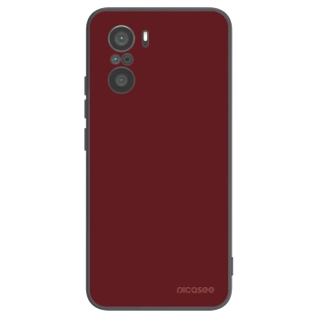 Picasee crna silikonska maskica za Xiaomi Poco F3 - Red Bliss