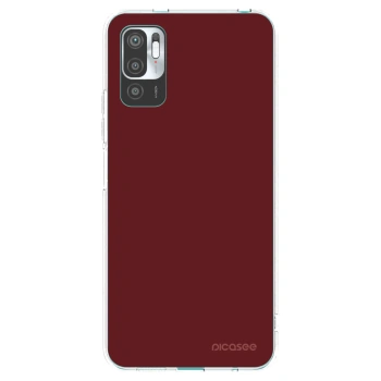 Picasee silikonska prozirna maskica za Xiaomi Redmi Note 10 5G - Red Bliss