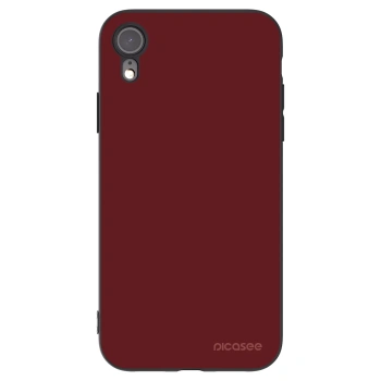 Picasee crna silikonska maskica za Apple iPhone XR - Red Bliss