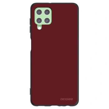 Picasee crna silikonska maskica za Samsung Galaxy A22 A225F 4G - Red Bliss