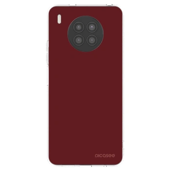 Picasee silikonska prozirna maskica za Huawei Nova 8i - Red Bliss
