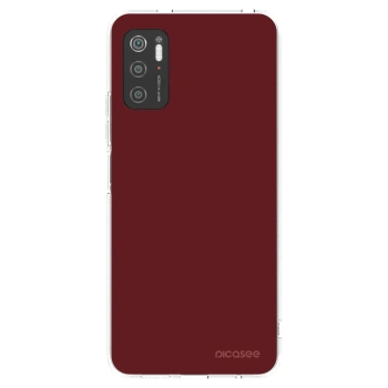 Picasee silikonska prozirna maskica za Xiaomi Poco M3 Pro 5G - Red Bliss