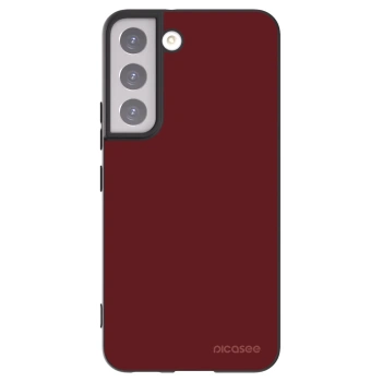 Picasee crna silikonska maskica za Samsung Galaxy S22 5G - Red Bliss