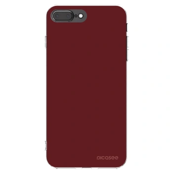 Picasee silikonska prozirna maskica za Apple iPhone 7 Plus - Red Bliss