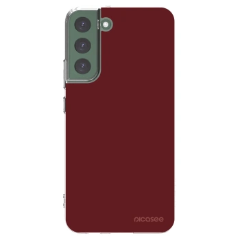 Picasee silikonska prozirna maskica za Samsung Galaxy S22+ 5G - Red Bliss