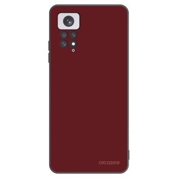 Picasee crna silikonska maskica za Xiaomi Redmi Note 11 - Red Bliss