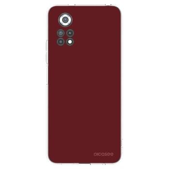 Picasee silikonska prozirna maskica za Xiaomi Poco X4 Pro 5G - Red Bliss