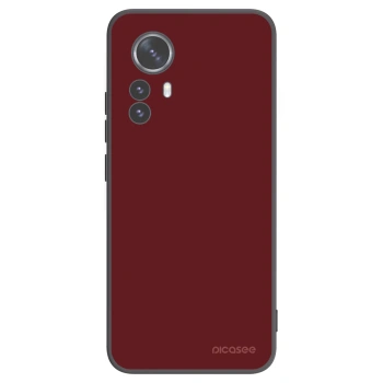 Picasee crna silikonska maskica za Xiaomi 12 Pro - Red Bliss
