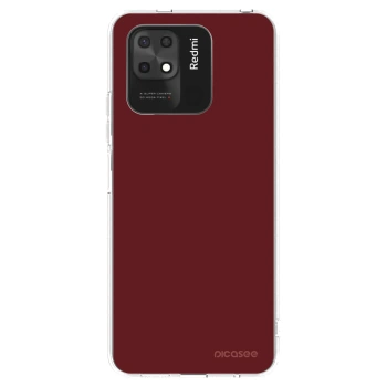 Picasee silikonska prozirna maskica za Xiaomi Redmi 10C - Red Bliss