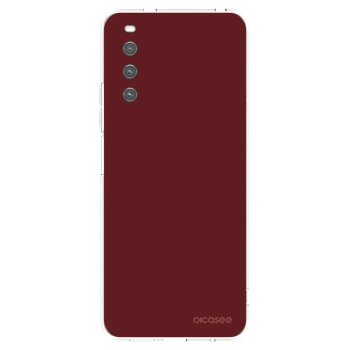 Picasee silikonska prozirna maskica za Sony Xperia 10 IV 5G - Red Bliss