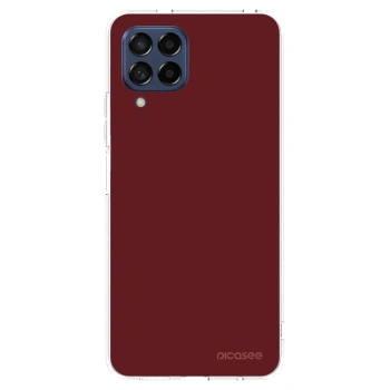 Picasee silikonska prozirna maskica za Samsung Galaxy M53 5G - Red Bliss