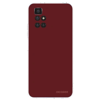 Picasee silikonska prozirna maskica za Xiaomi Redmi 10 (2022) - Red Bliss