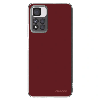 Picasee silikonska prozirna maskica za Xiaomi Redmi Note 11 Pro+ 5G - Red Bliss
