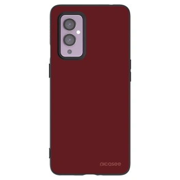Picasee crna silikonska maskica za OnePlus 9 - Red Bliss