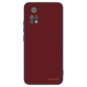 Picasee crna silikonska maskica za Xiaomi Poco M4 Pro - Red Bliss