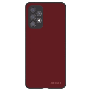 Picasee crna silikonska maskica za Samsung Galaxy A73 5G - Red Bliss