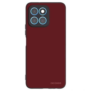 Picasee crna silikonska maskica za Honor X6 - Red Bliss
