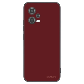 Picasee crna silikonska maskica za Xiaomi Poco X5 - Red Bliss