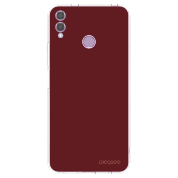 Picasee silikonska prozirna maskica za Honor 8X - Red Bliss