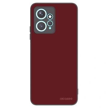 Picasee crna silikonska maskica za Xiaomi Redmi Note 12 4G - Red Bliss