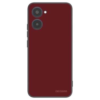 Picasee crna silikonska maskica za Realme 10 4G - Red Bliss