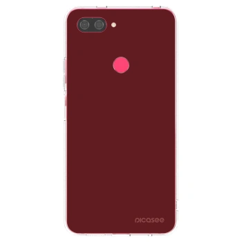 Picasee silikonska prozirna maskica za Xiaomi Mi 8 Lite - Red Bliss